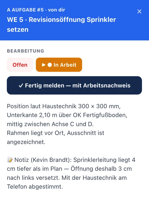 Bildschirmfoto BauDock